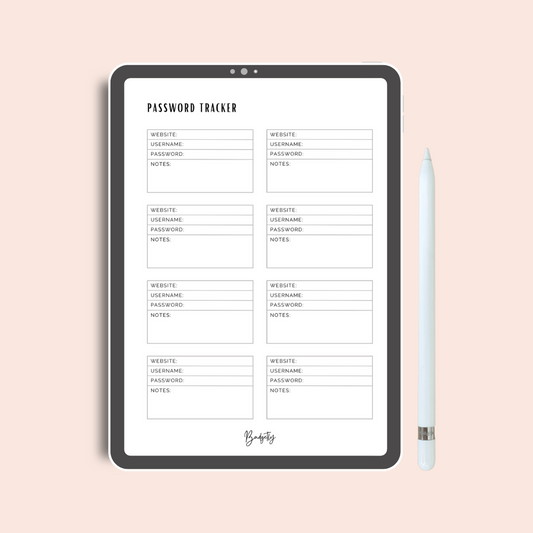 Password Tracker